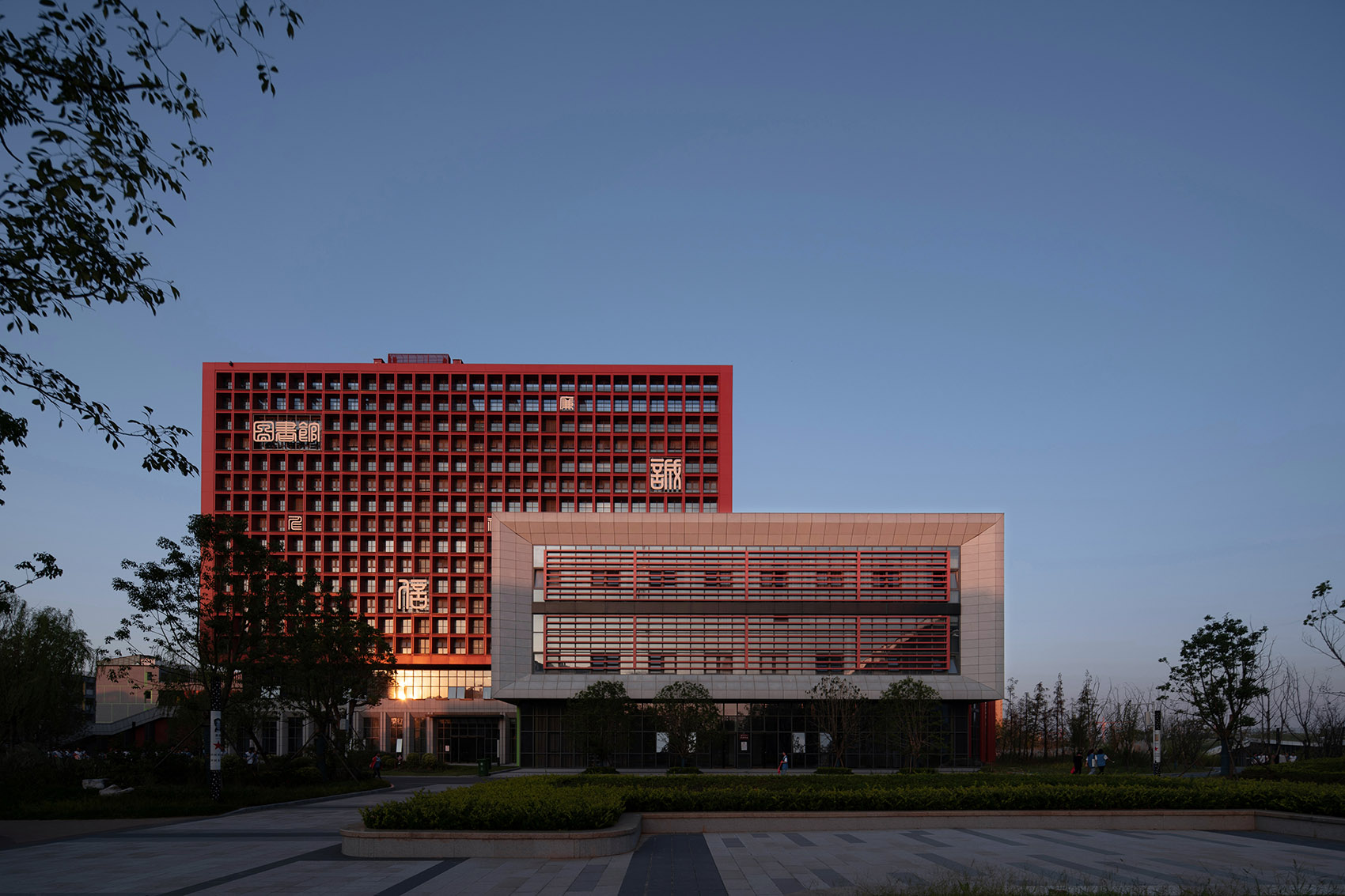 New Campus of Lujiang No 2 Middle School China by SZAD Hefei Branch
