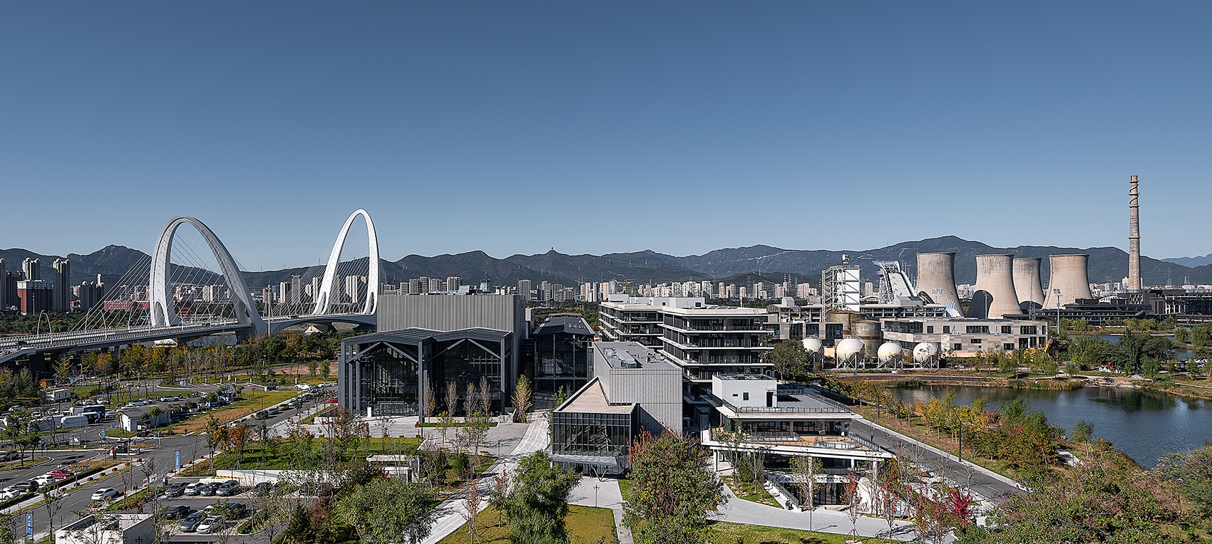 regeneration project of shougang oxygen factory southern area china by cctn architectural design