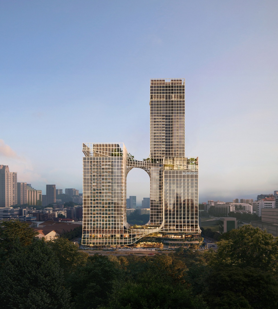 Tallest residential building along Singapore River designed by BIG