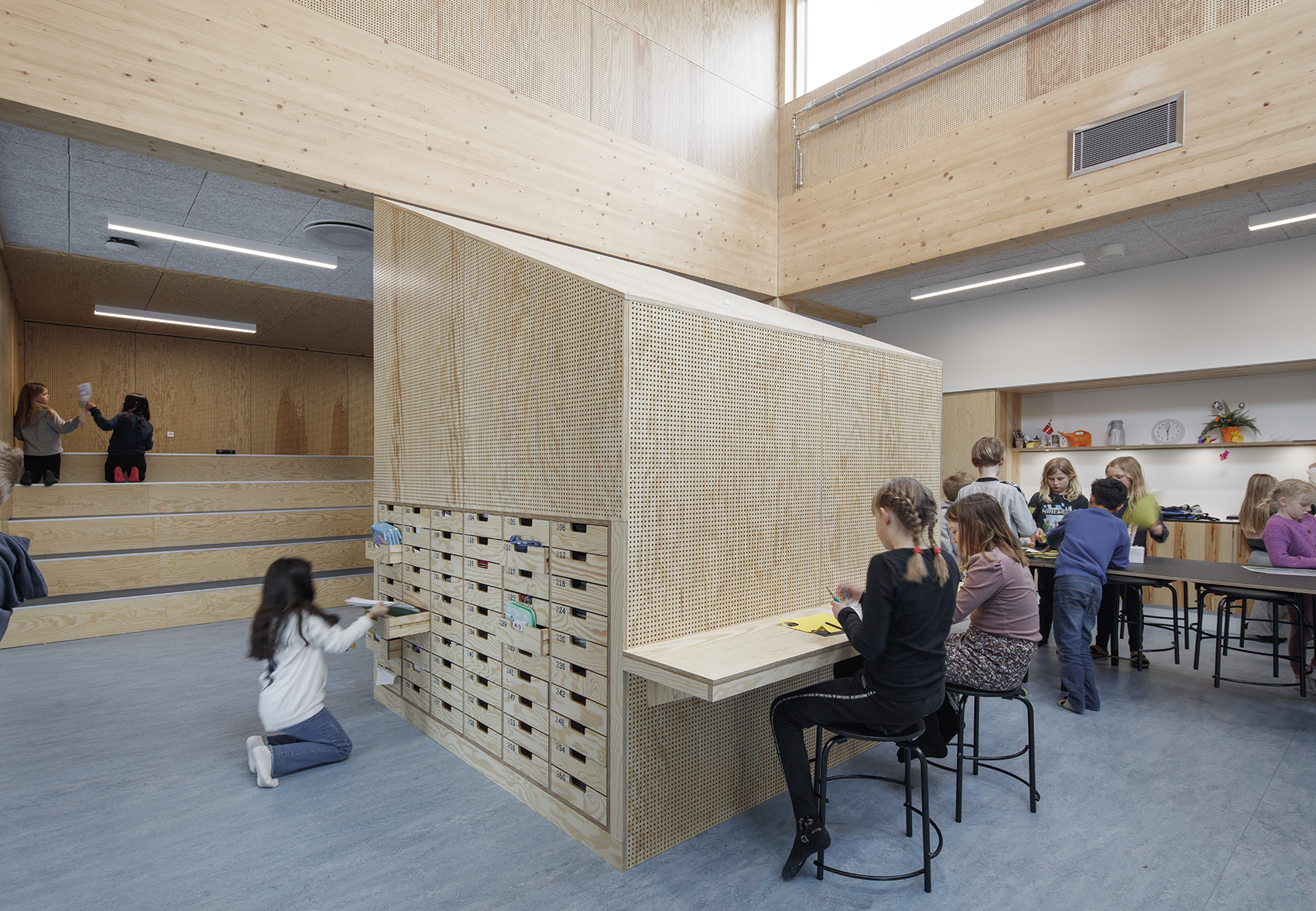 erlev school by arkitema architects