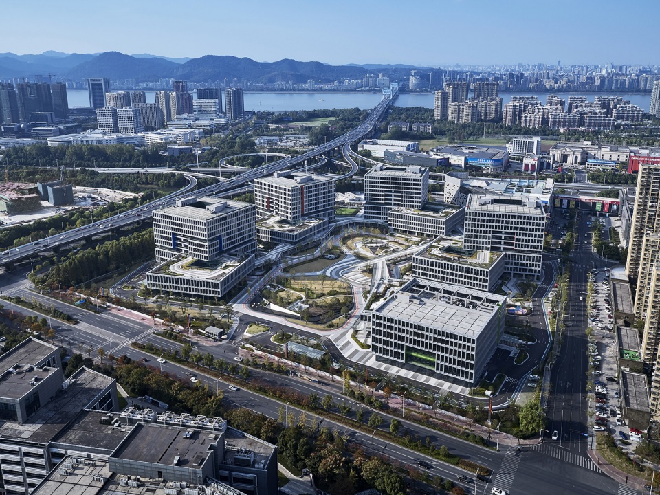 Planning the phase II park of Alibaba Software producing base in Hangzhou