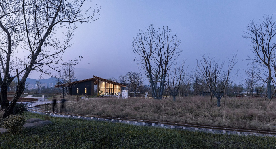 fuyang yangbei lake wetland reception center china by shulin architectural design