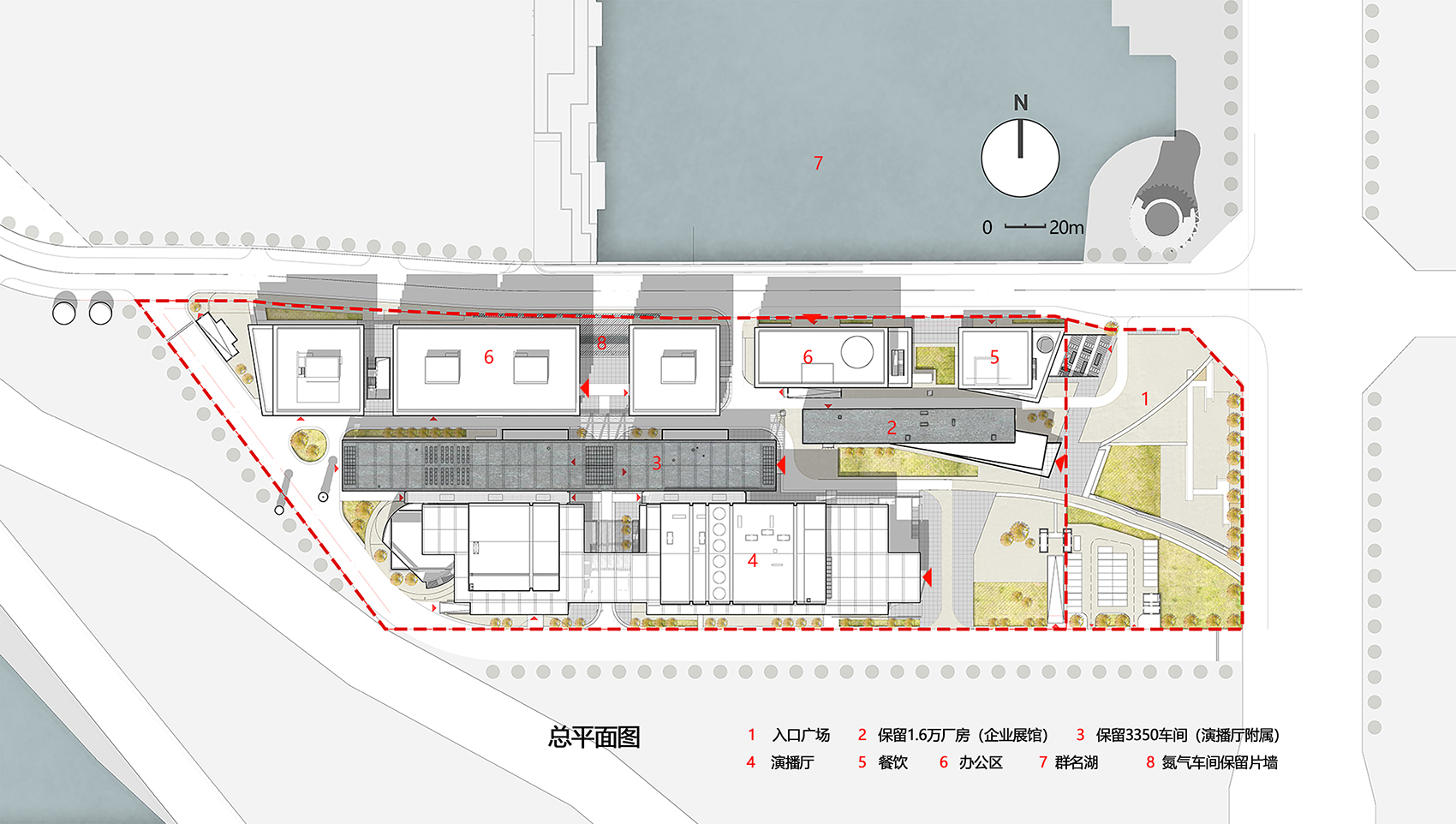 regeneration project of shougang oxygen factory southern area china by cctn architectural design