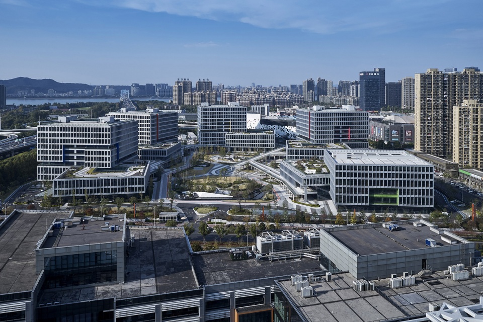 Planning the phase II park of Alibaba Software producing base in Hangzhou