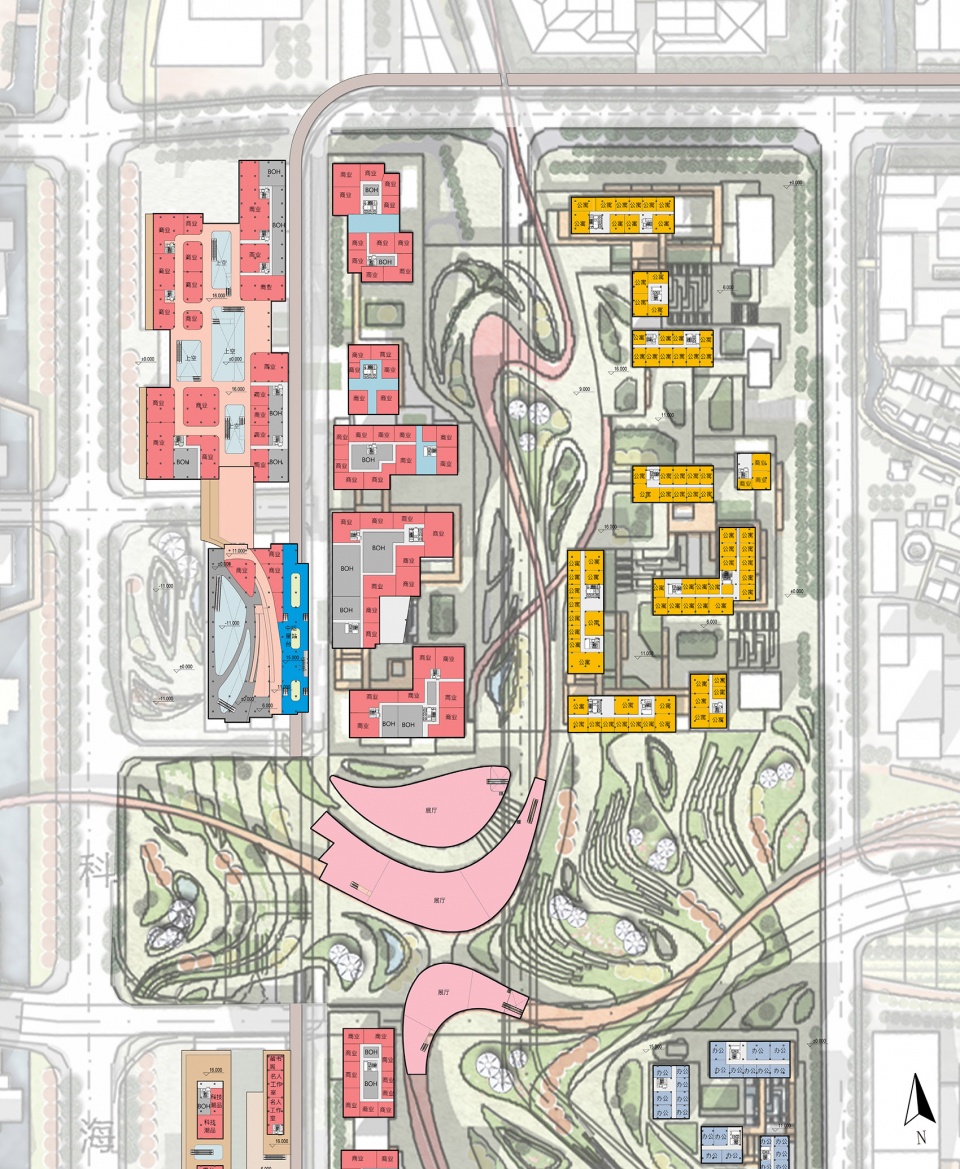 aedas and caupd hitad consortium won the urban design competition for hangzhou shuangpu depot tod project