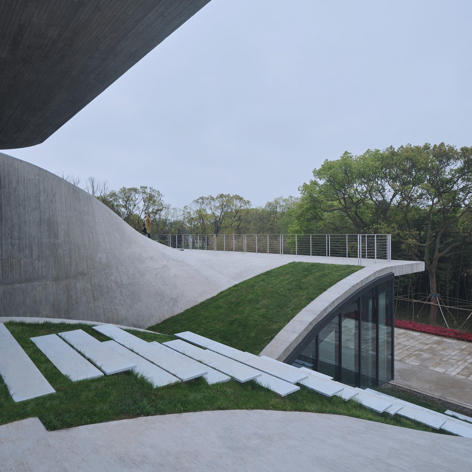 dongfeng parlor exhibition hall of the future town china by original design studiotjad