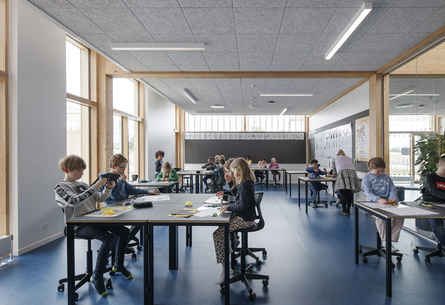 erlev school by arkitema architects