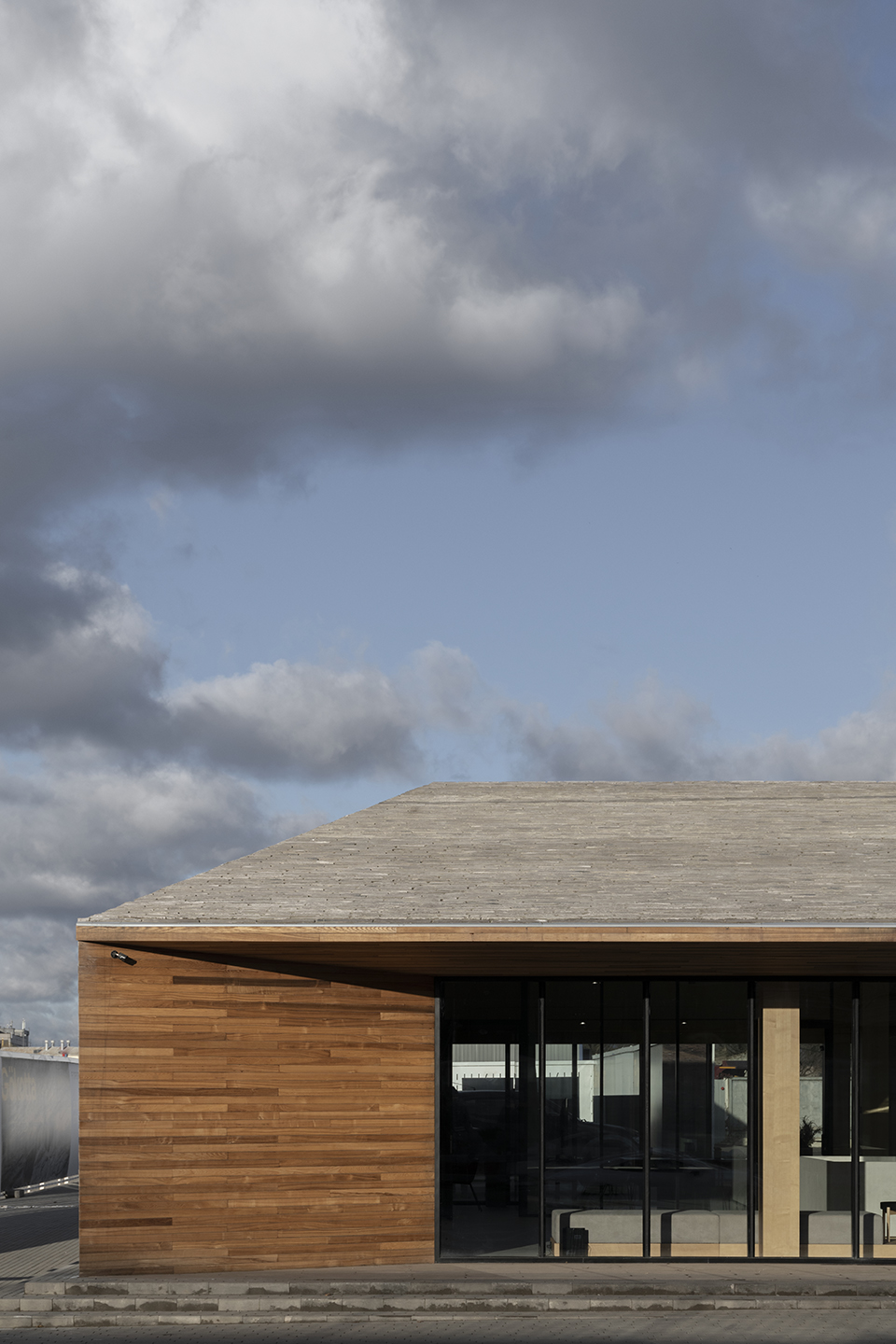 forst sales office by architectural bureau wall