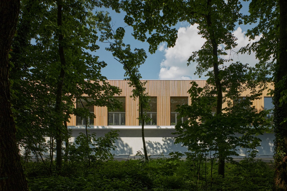sports hall in borky by ov a