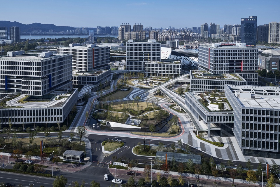 Planning the phase II park of Alibaba Software producing base in Hangzhou