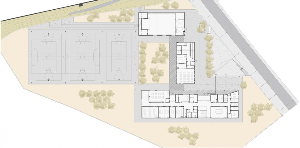 Serra de Noet High School by Fabregat Fabregat arquitectes