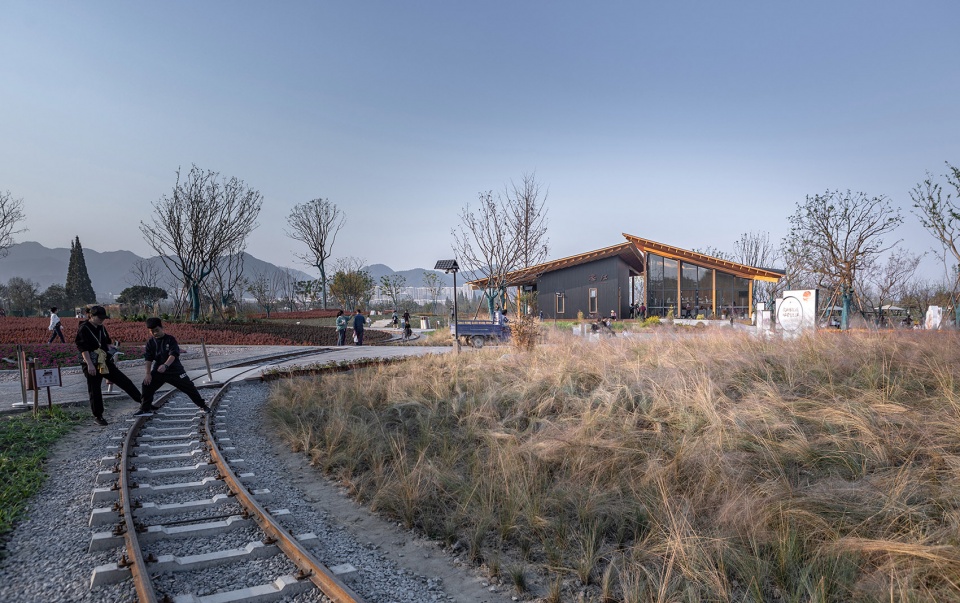 fuyang yangbei lake wetland reception center china by shulin architectural design