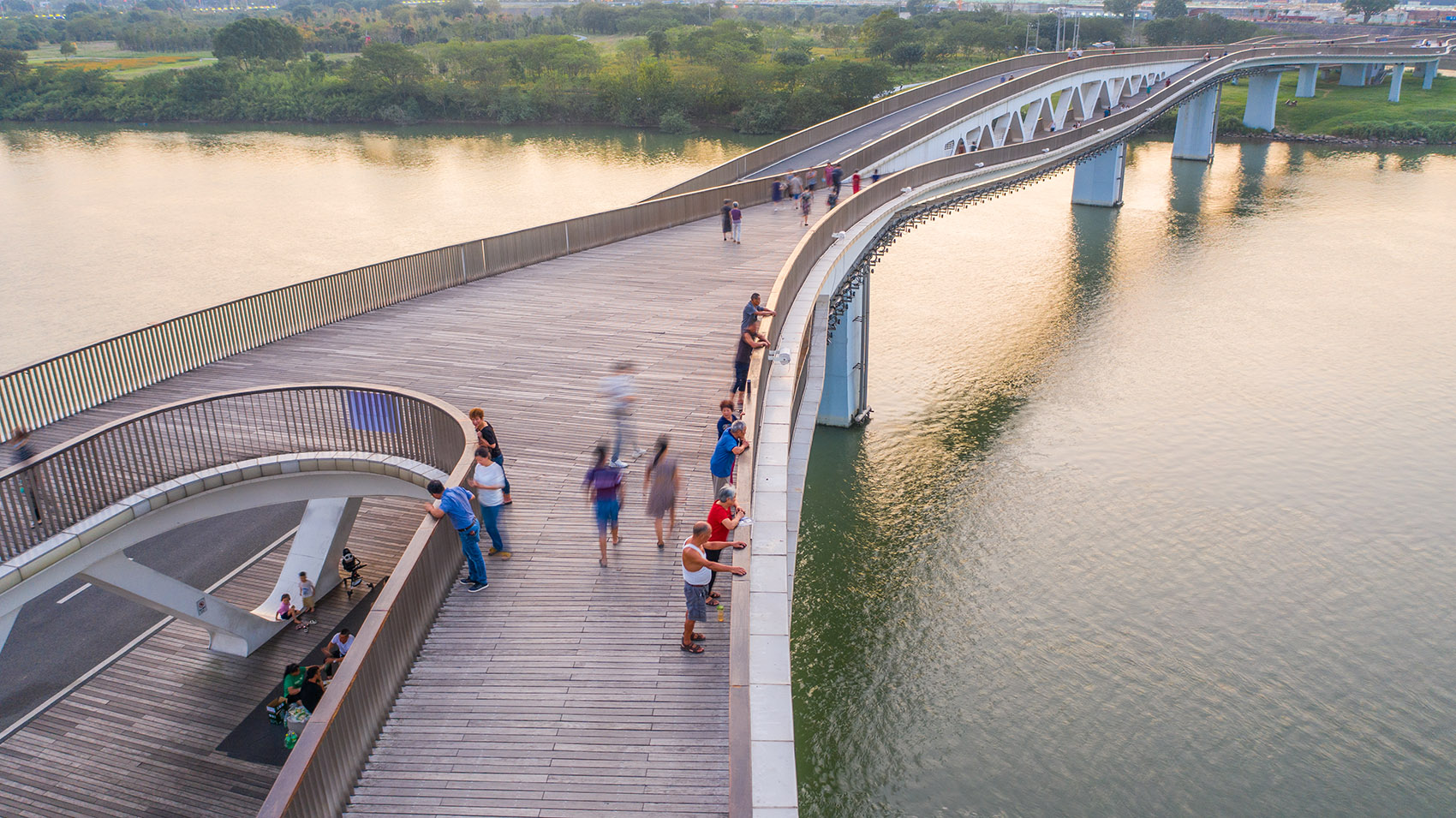 Lixian Landscape Bridge China by Turenscape