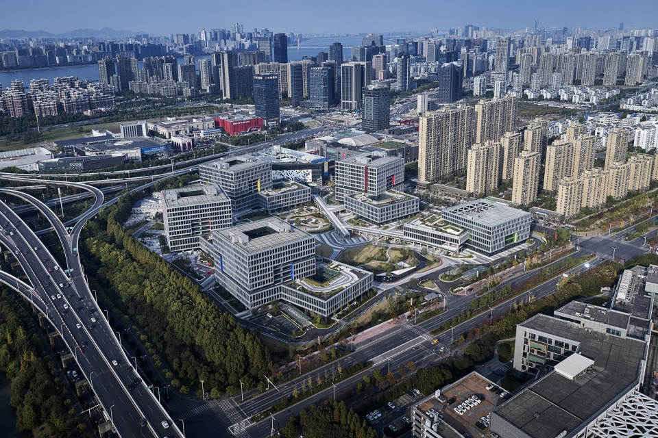 Planning the phase II park of Alibaba Software producing base in Hangzhou