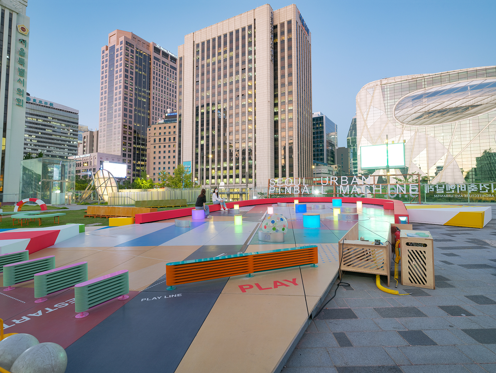 Seoul Urban Pinball Machine by Studio Heech 谷德设计网