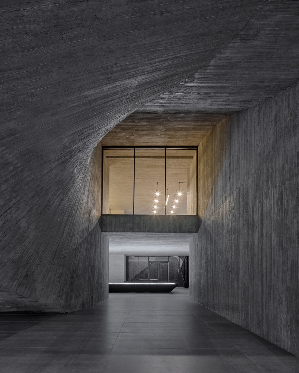 dongfeng parlor exhibition hall of the future town china by original design studiotjad