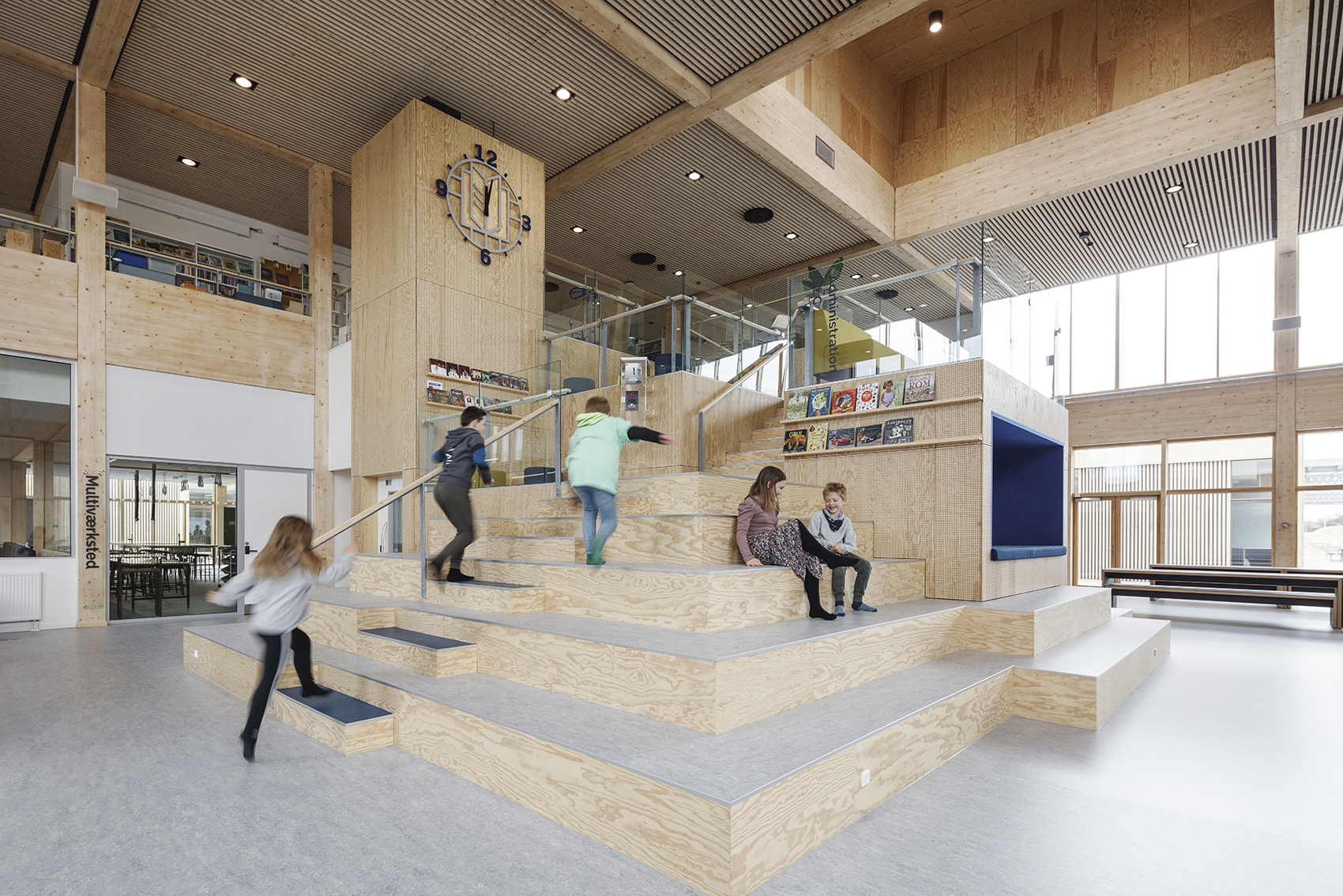 erlev school by arkitema architects