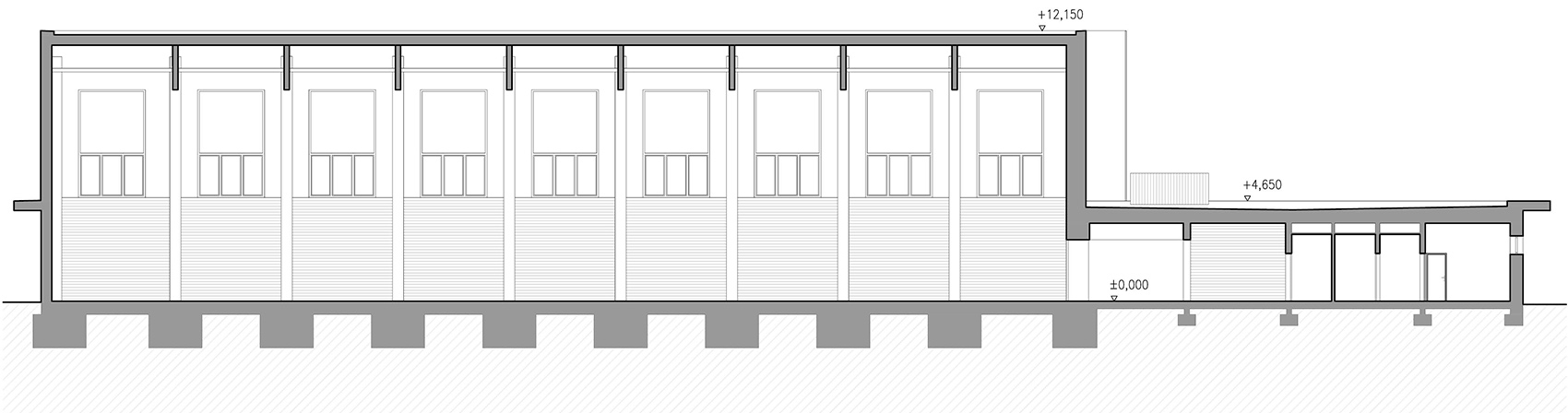 sports hall in borky by ov a