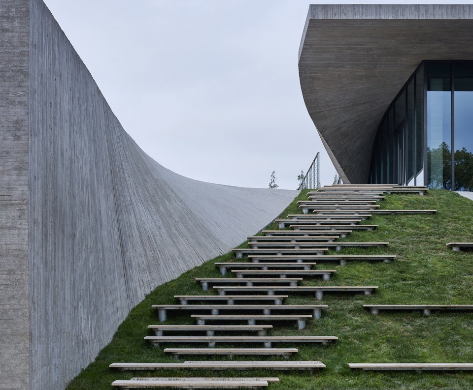 dongfeng parlor exhibition hall of the future town china by original design studiotjad