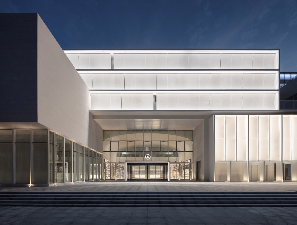 dongtai library complex renovation china by shanghai oria planning architectural design co ltd