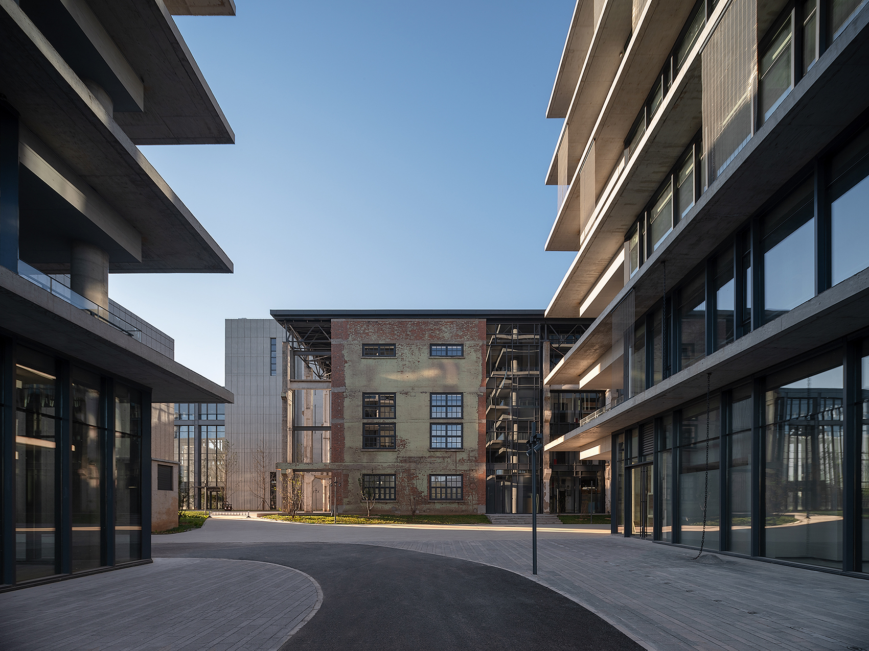 regeneration project of shougang oxygen factory southern area china by cctn architectural design