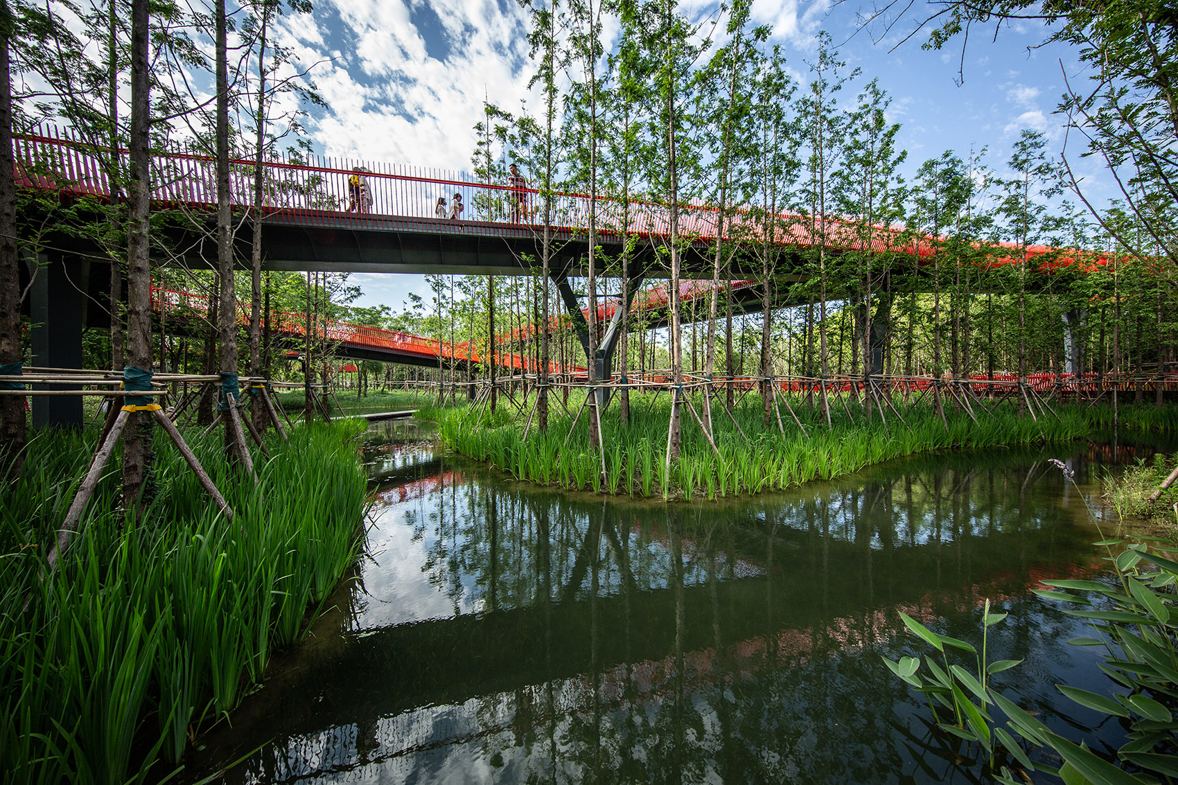 Jiaxing Nanhu Park China by Turenscape