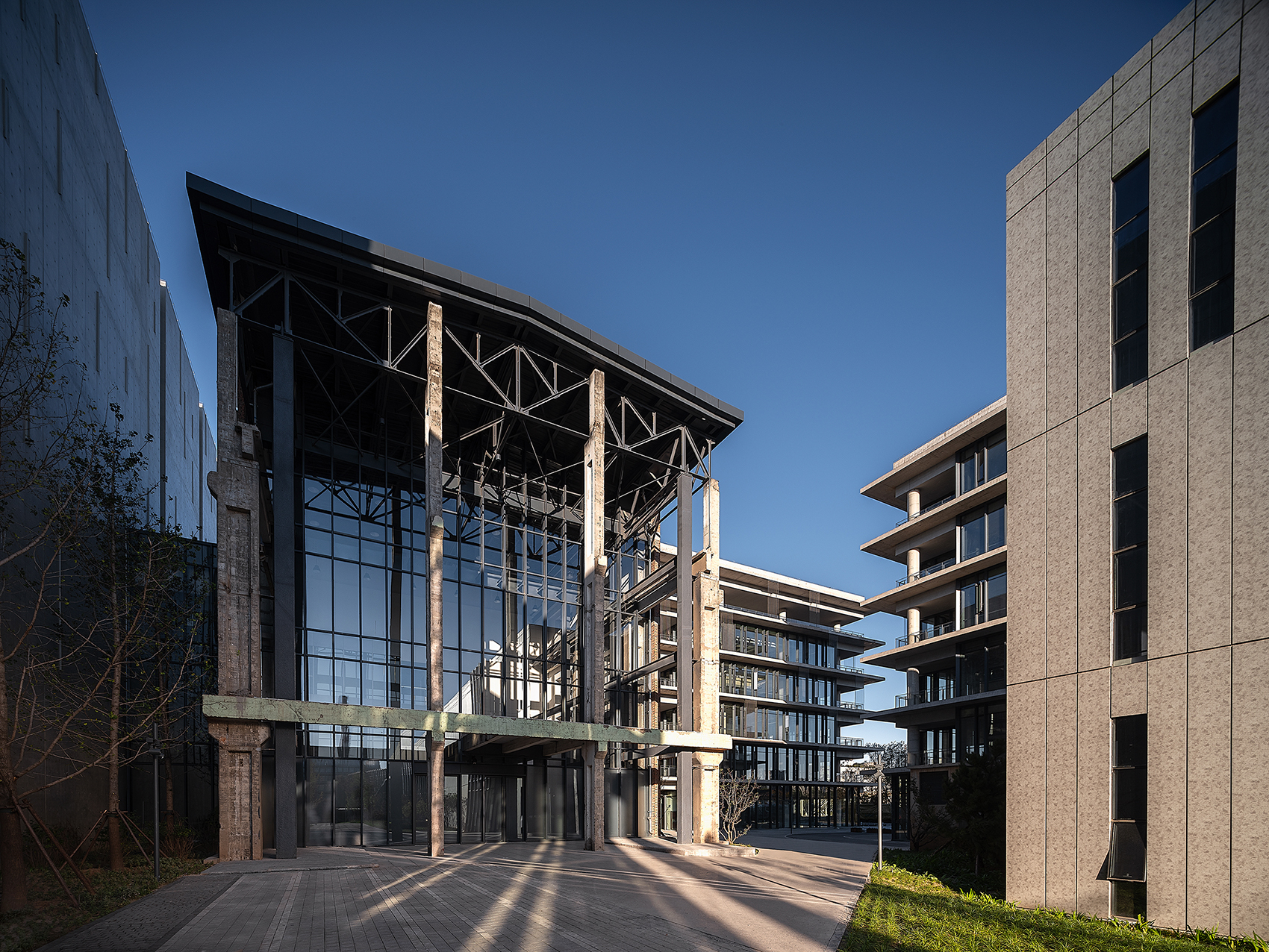 regeneration project of shougang oxygen factory southern area china by cctn architectural design