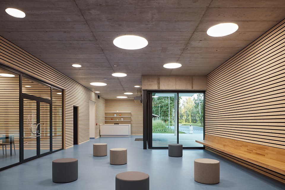 sports hall in borky by ov a