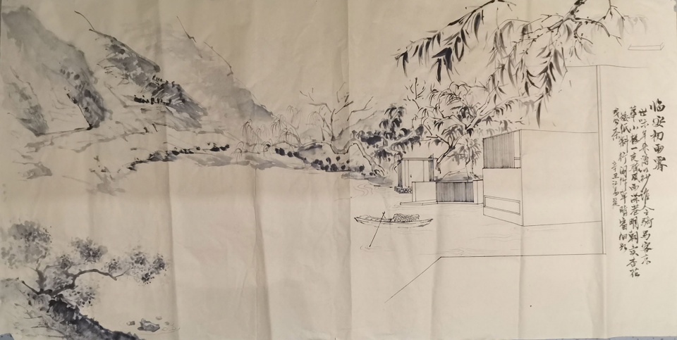 anwesenheit and spatial action by li wenxi