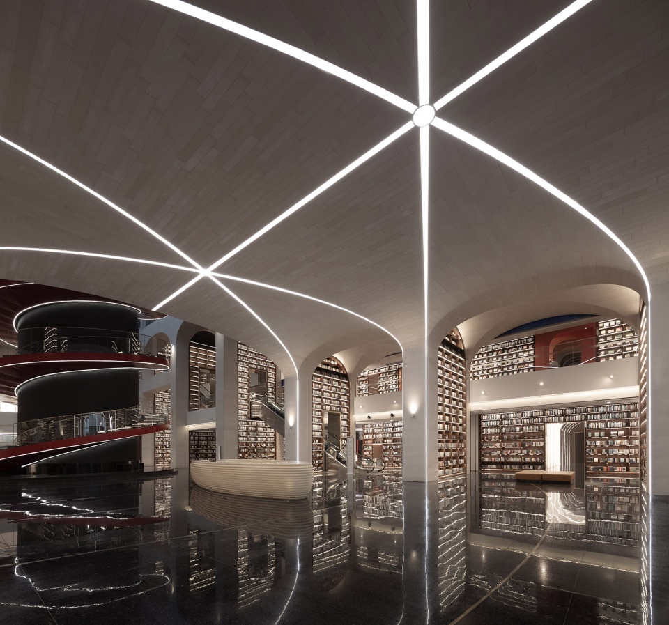 dongtai library complex renovation china by shanghai oria planning architectural design co ltd
