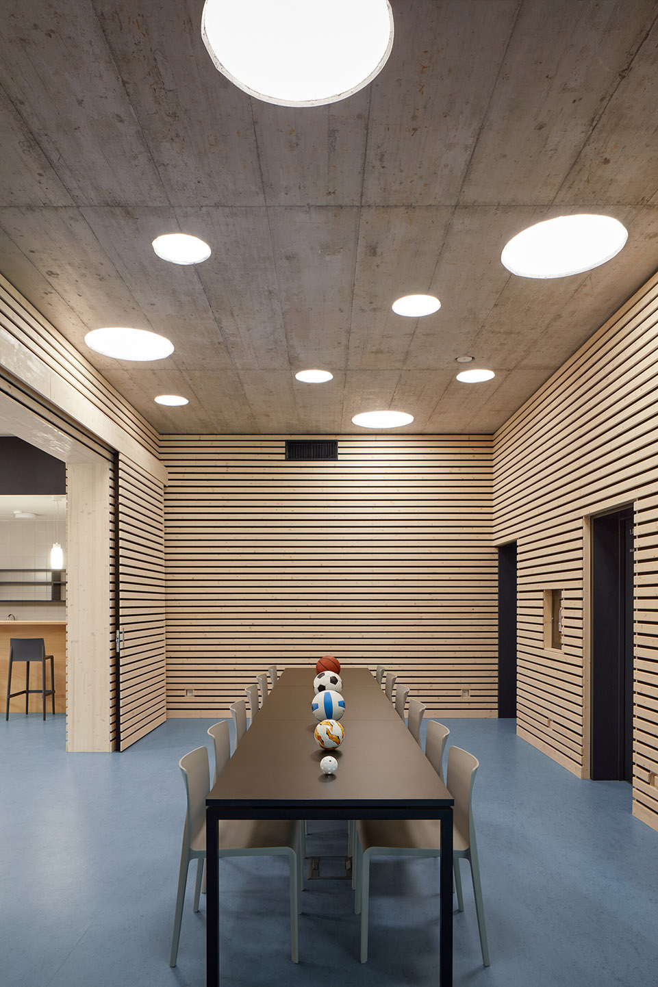 sports hall in borky by ov a