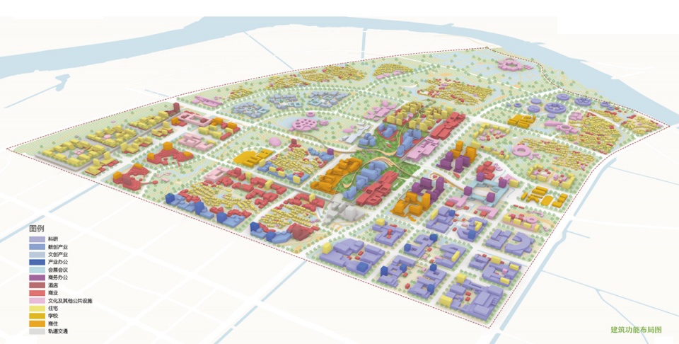 aedas and caupd hitad consortium won the urban design competition for hangzhou shuangpu depot tod project