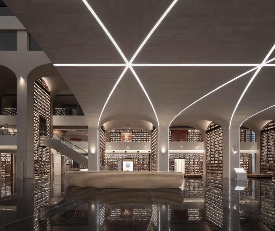 dongtai library complex renovation china by shanghai oria planning architectural design co ltd
