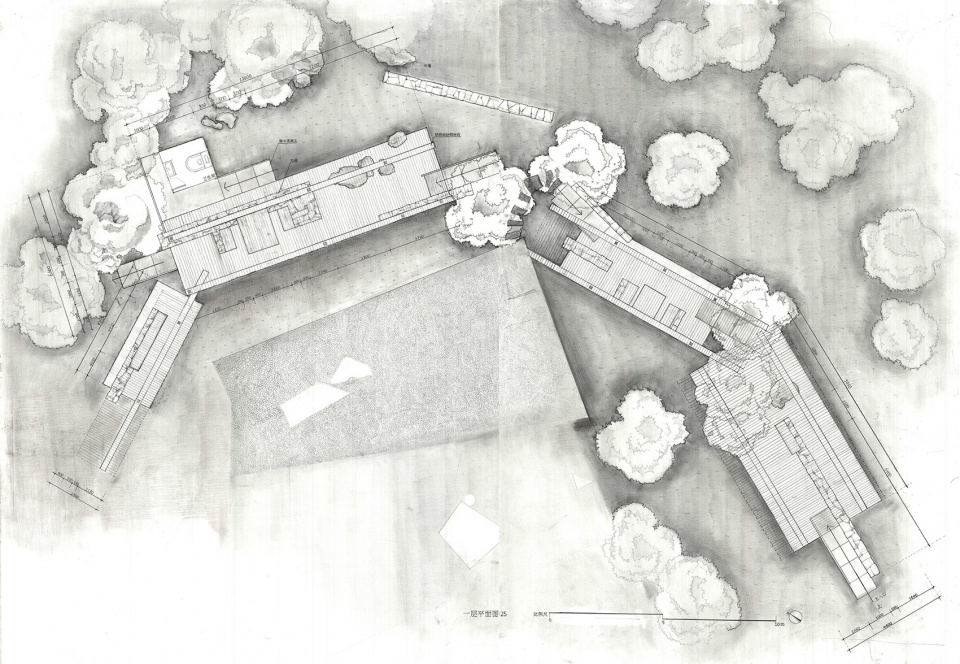anwesenheit and spatial action by li wenxi