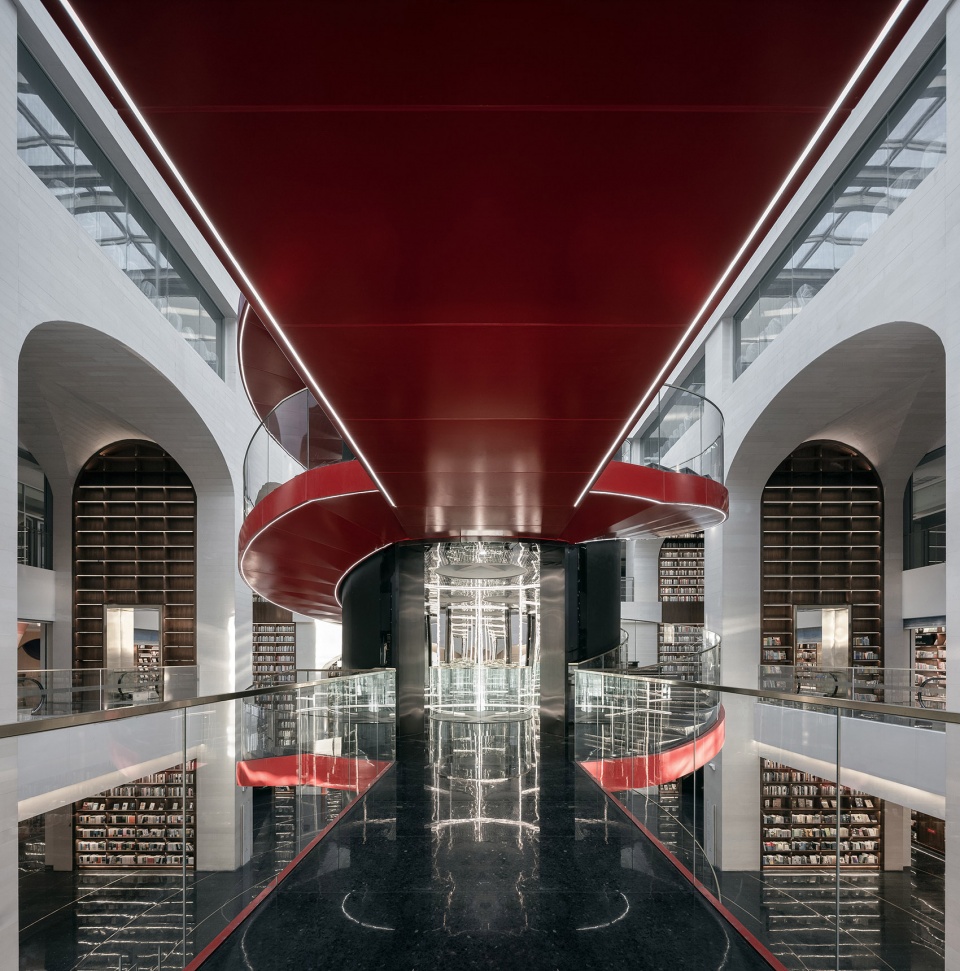 dongtai library complex renovation china by shanghai oria planning architectural design co ltd