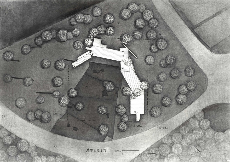 anwesenheit and spatial action by li wenxi