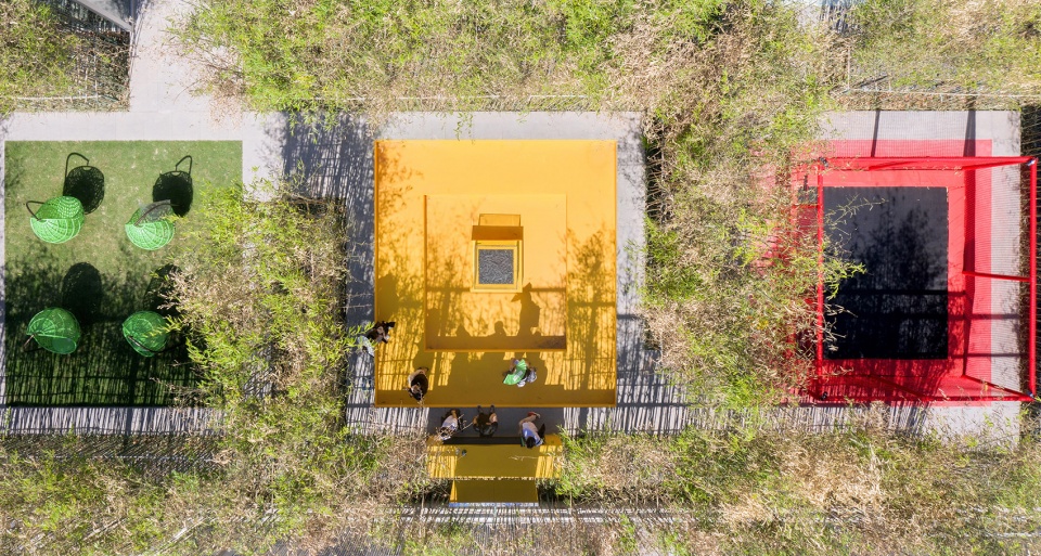 mvrdv transforms disused industrial building into a creative factory with a green public roof in shenzhen