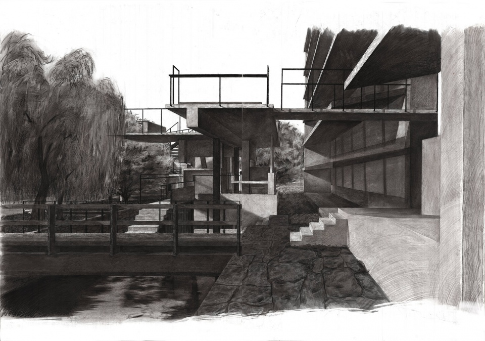 anwesenheit and spatial action by li wenxi
