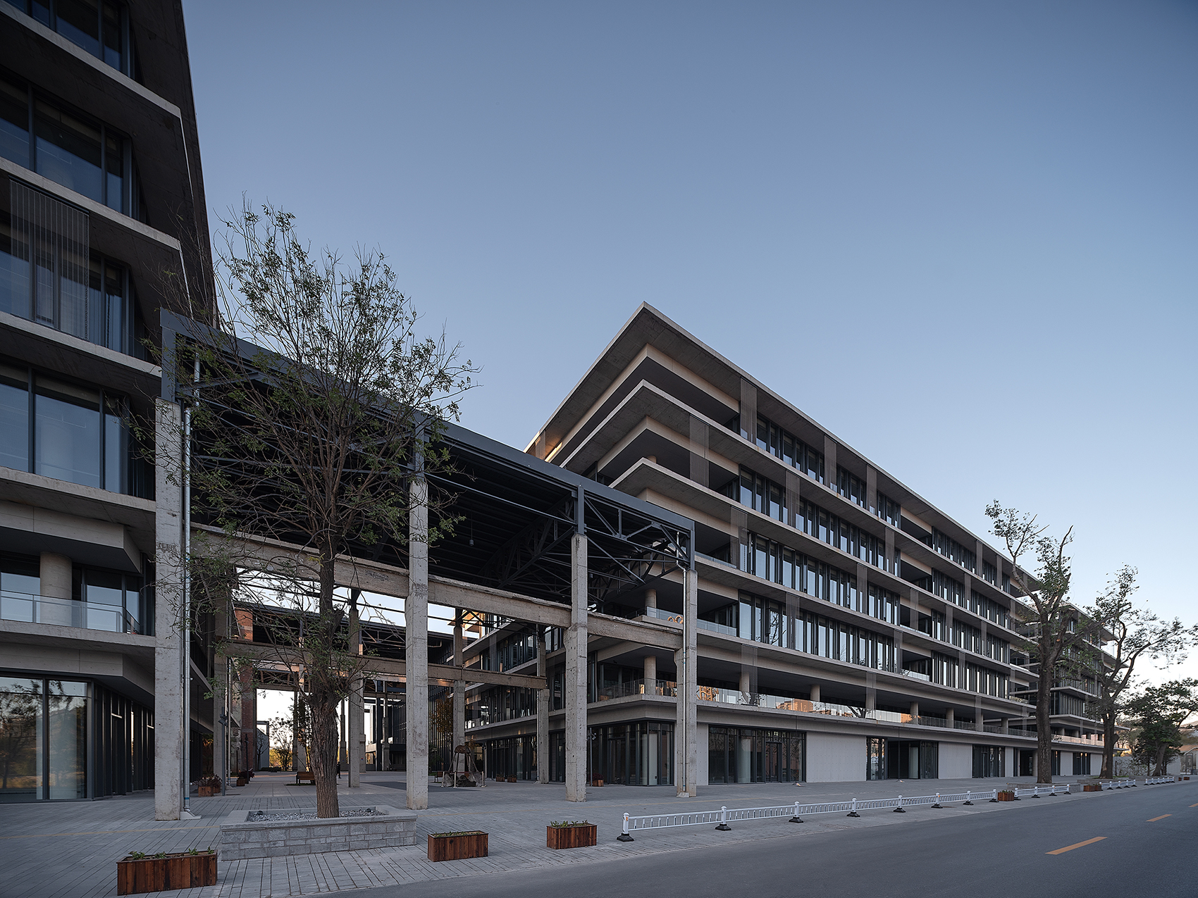 regeneration project of shougang oxygen factory southern area china by cctn architectural design