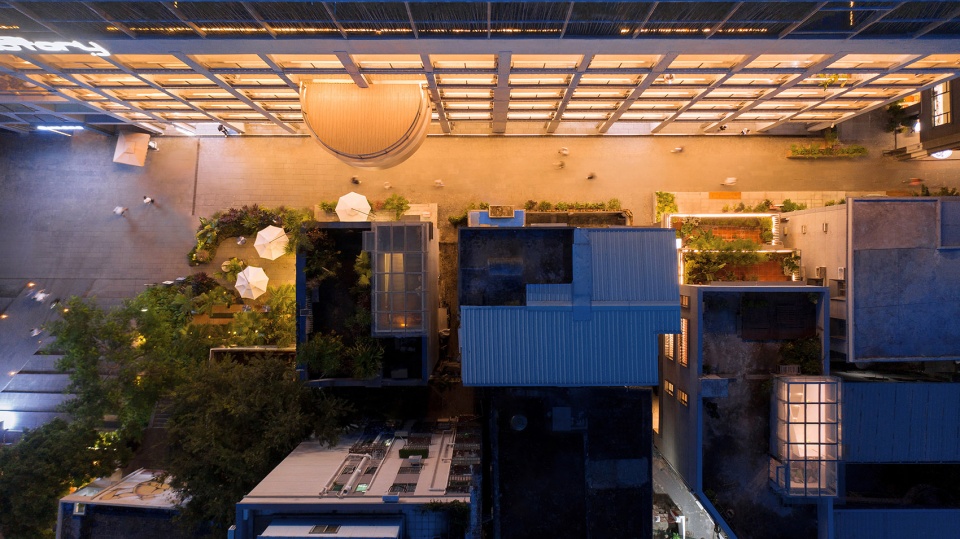 mvrdv transforms disused industrial building into a creative factory with a green public roof in shenzhen