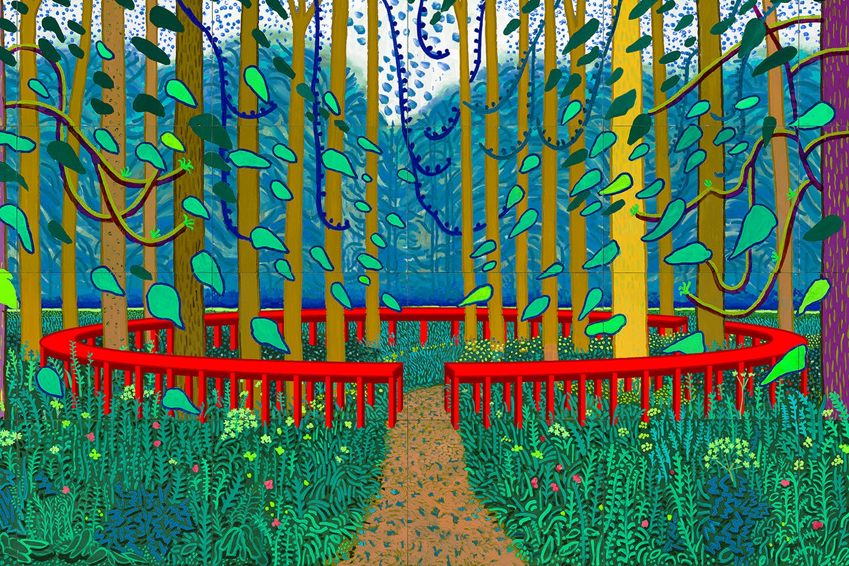 Selected projects with illustration drawings