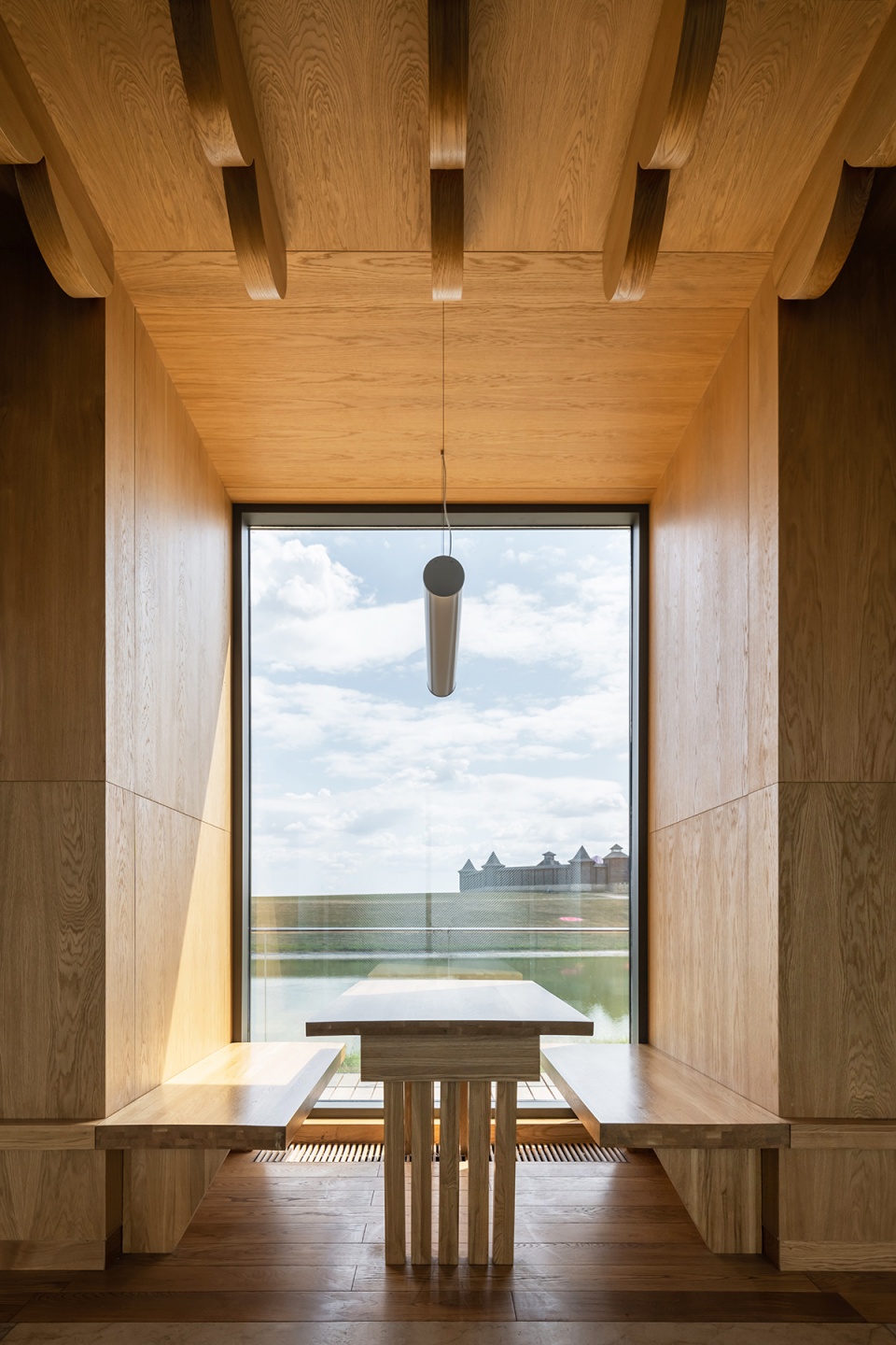 the hospitality center in the park kudykina gora by megabudka