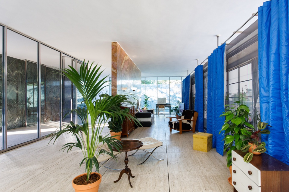 never demolish intervention at mies van der rohe pavilion