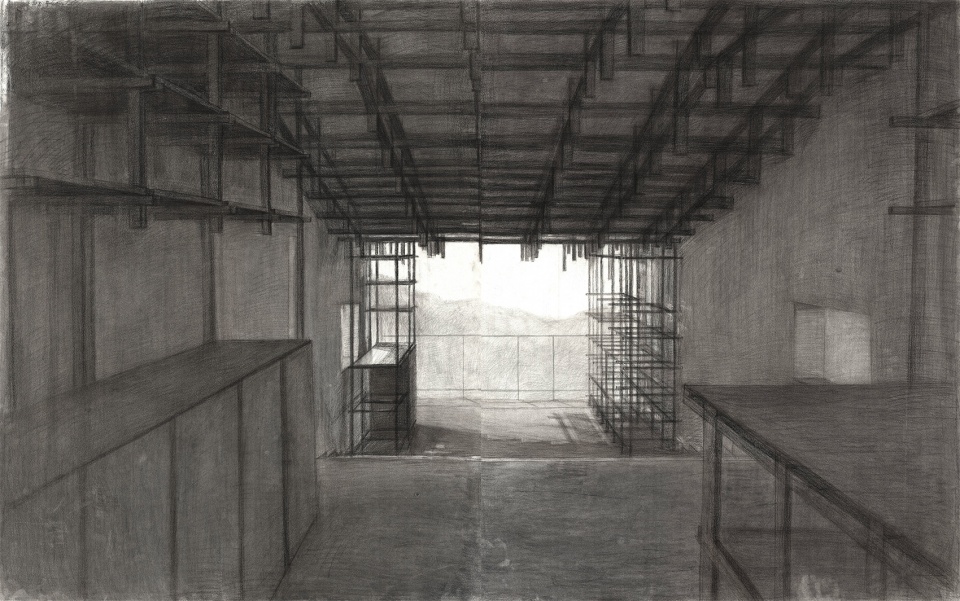 anwesenheit and spatial action by li wenxi