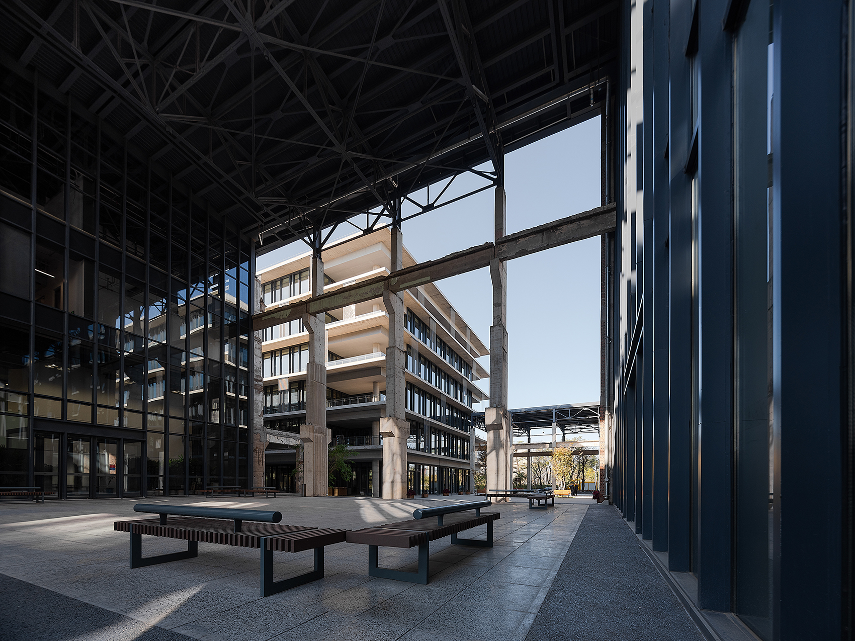 regeneration project of shougang oxygen factory southern area china by cctn architectural design