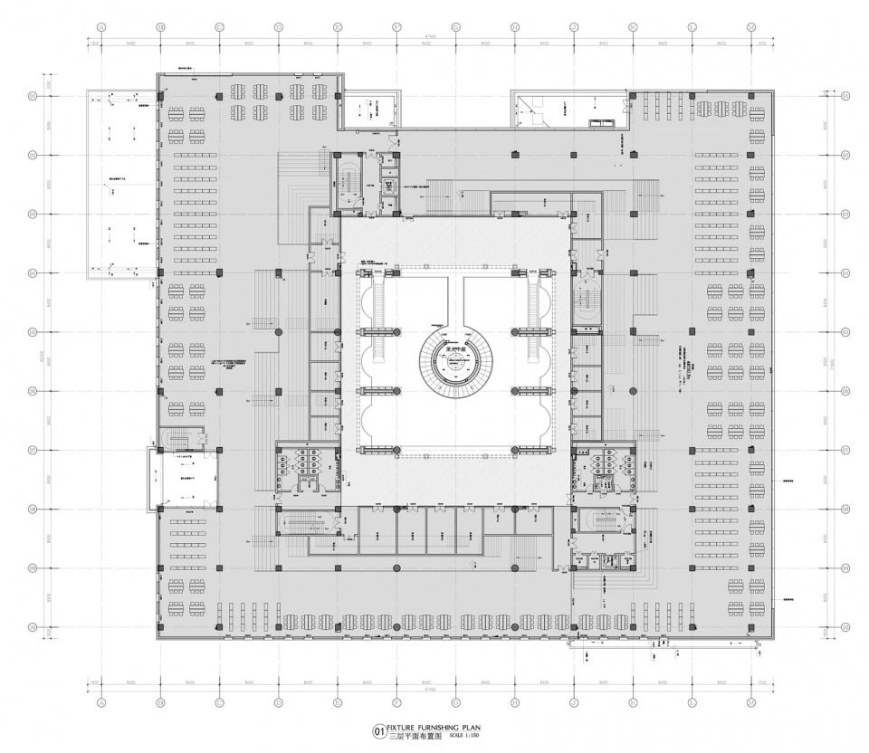 dongtai library complex renovation china by shanghai oria planning architectural design co ltd