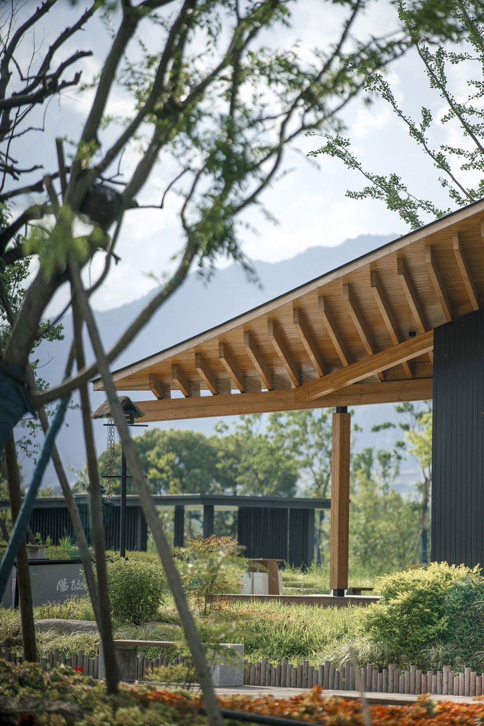 fuyang yangbei lake wetland reception center china by shulin architectural design