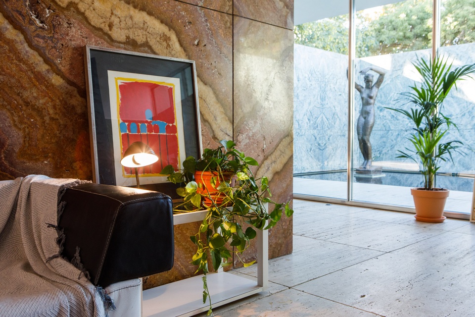 never demolish intervention at mies van der rohe pavilion