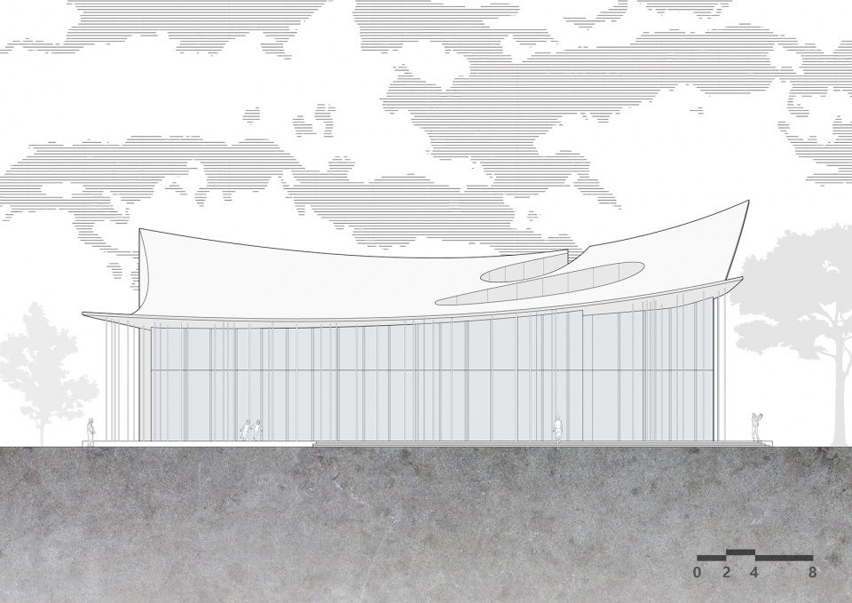 cang ma mountain flying carpet qingdao atour town parent kid centre china by gn architects