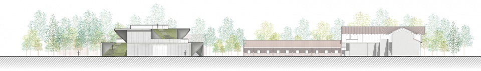 dongfeng parlor exhibition hall of the future town china by original design studiotjad